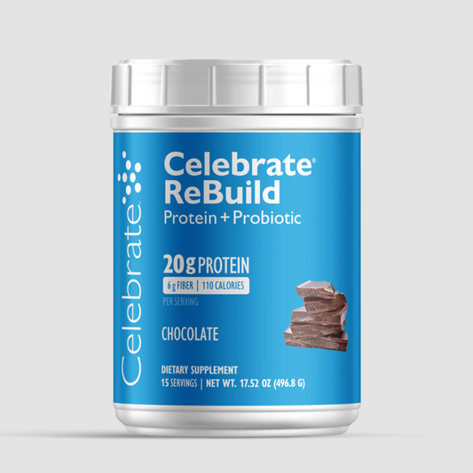 Rebuild Protein - რებილდი პროტეინი + პრობიოტიკი 457.5გრ შოკოლადი