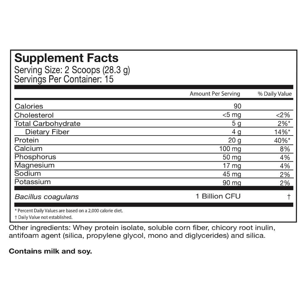 Rebuild Protein - რებილდი პროტეინი + პრობიოტიკი 457.5გრ კენკრა